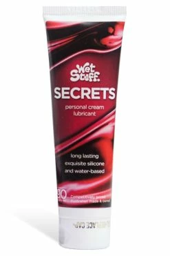 Wet Stuff Secrets Silicone Lubricant Tube (90g)