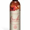 Intimate Earth Fresh Strawberries Flavoured Glide (120ml) -Basics Emporium 1 large 1 52