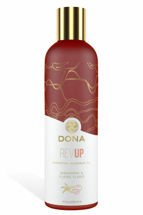 DONA Rev Up Massage Oil - Mandarin & Ylang Ylang (120ml) 3 DONA Rev Up Massage Oil - Mandarin & Ylang Ylang (120ml)