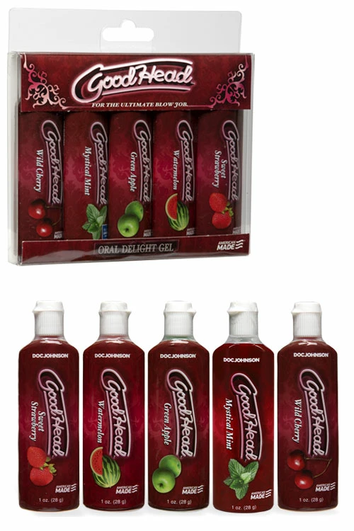 Doc Johnson GoodHead The Ultimate Blow Job Gel (5 Pack) 3 Doc Johnson GoodHead The Ultimate Blow Job Gel (5 Pack)