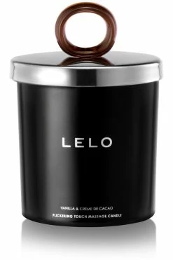 Lelo Flickering Touch Massage Candle - Vanilla & Crème de Cacao