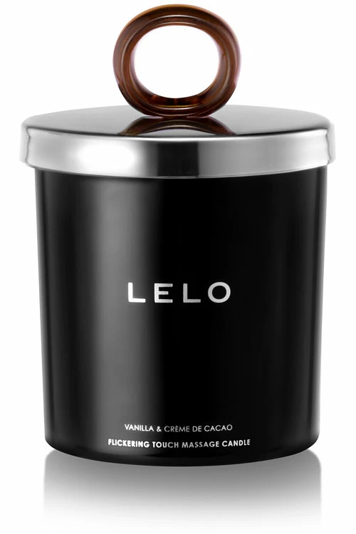 Lelo Flickering Touch Massage Candle - Vanilla & Crème de Cacao 3 Lelo Flickering Touch Massage Candle - Vanilla & Crème de Cacao