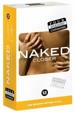 Four Seasons Tighter Naked Condoms (12 pack)