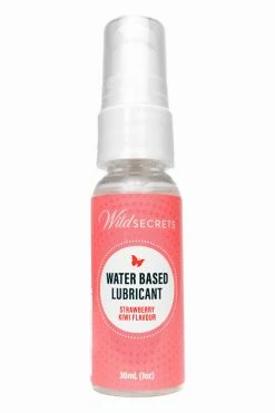 Wild Secrets Strawberry Kiwi Water-Based Flavoured Lubricant (30ml)