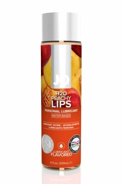 JO Peachy Lips - Water-based Flavoured Lubricant 4 Oz/120ml