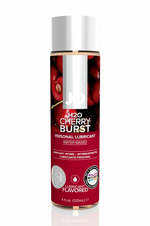 JO Cherry Burst - Water-based Flavoured Lubricant 4 Oz/120ml 3 JO Cherry Burst - Water-based Flavoured Lubricant 4 Oz/120ml
