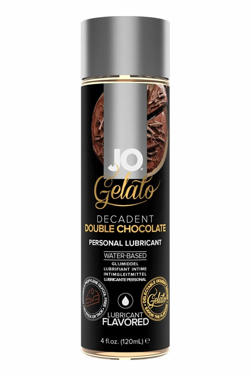 JO Decadent Double Chocolate - Water-based Flavoured Lubricant 4 Oz / 120 ml 3 JO Decadent Double Chocolate - Water-based Flavoured Lubricant 4 Oz / 120 ml