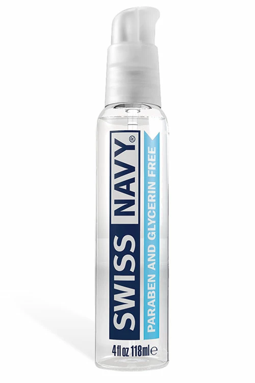 Swiss Navy Paraben & Glycerin Free Water-Based Lubricant (118ml) 3 Swiss Navy Paraben & Glycerin Free Water-Based Lubricant (118ml)