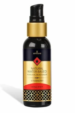Sensuva Natural Water-Based Lubricant - Strawberry (57ml)
