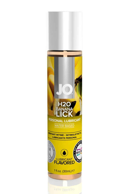 JO Banana Lick - Water-based Flavored Lubricant 1 Oz/30ml 3 JO Banana Lick - Water-based Flavored Lubricant 1 Oz/30ml