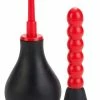 California Exotic Ribbed Anal Douche with 2 Attachments -Basics Emporium large 1 16
