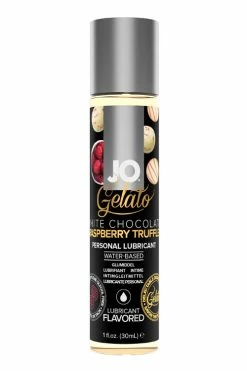 JO White Chocolate Raspberry Truffle - Water-based Flavoured Lubricant 1 Oz / 30 ml