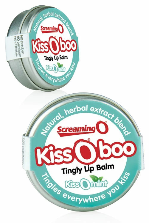 Screaming O KissOboo Tingly Lip Balm - KissOmint 3 Screaming O KissOboo Tingly Lip Balm - KissOmint