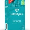 Lifestyles Large Condoms (20 Pack) 1 Lifestyles Large Condoms (20 Pack) -Basics Emporium large 1 27