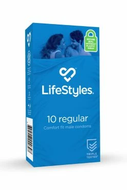 Lifestyles Regular Condoms (10 Pack)