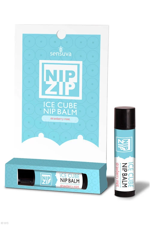 Sensuva Ice Cube Nipple Balm - Strawberry Mint 3 Sensuva Ice Cube Nipple Balm - Strawberry Mint
