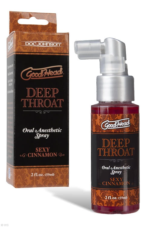 Doc Johnson GoodHead Deep Throat Spray - Cinnamon (2 oz.) 3 Doc Johnson GoodHead Deep Throat Spray - Cinnamon (2 oz.)
