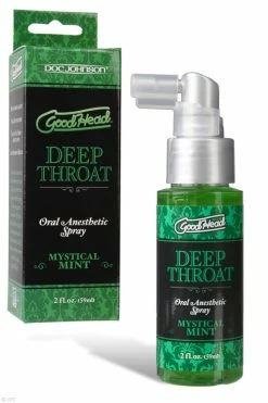 Doc Johnson GoodHead Deep Throat Spray - Mint (2 oz.)