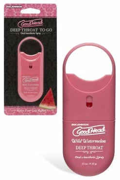 Doc Johnson Deep Throat Spray - Wild Watermelon Flavour (9g/33oz)