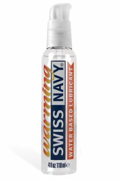 Swiss Navy Warming Water-Based Lubricant (118ml)