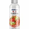 Swiss Navy 4-In-1 Playful Flavors Lubricant - Straw-Kiwi Pleasure (118ml) -Basics Emporium large 1 91