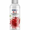 Swiss Navy 4-In-1 Playful Flavors Lubricant - Poppin Wild Cherry (118ml) -Basics Emporium large 1 94