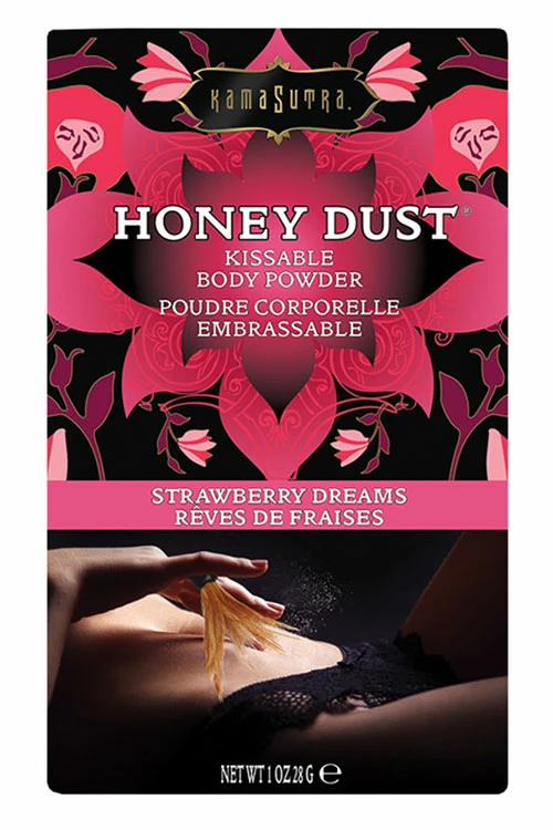 Kama Sutra Strawberry Dreams Flavoured Body Dust (Travel Size) 4 Kama Sutra Strawberry Dreams Flavoured Body Dust (Travel Size) - Image 2
