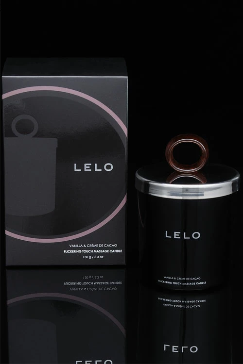 Lelo Flickering Touch Massage Candle - Vanilla & Crème de Cacao 4 Lelo Flickering Touch Massage Candle - Vanilla & Crème de Cacao - Image 2