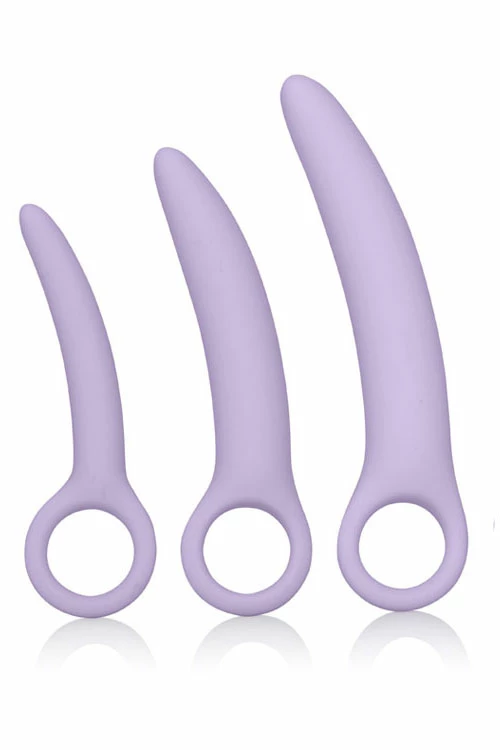 California Exotic 3 Pce Silicone Dilator Set 4 California Exotic 3 Pce Silicone Dilator Set - Image 2