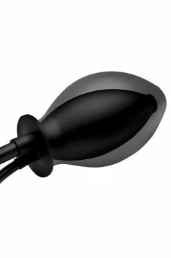 Mistress by Isabella Sinclaire 4.5" Inflatable Butt Plug with Enema Attachment -Basics Emporium large 3 4