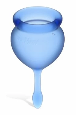 Satisfyer Feel Good Silicone Menstrual Cups (2 Pce) 8 Satisfyer Feel Good Silicone Menstrual Cups (2 Pce) -Basics Emporium large 3 9