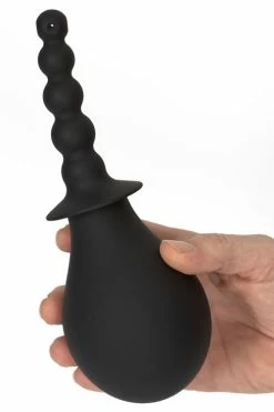 Adam and Eve Silicone Douche with 3.25" Beaded Tip -Basics Emporium large 4 12