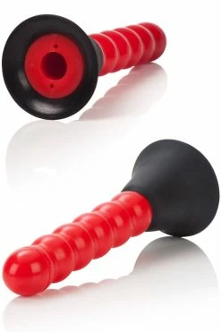 California Exotic Ribbed Anal Douche with 2 Attachments -Basics Emporium large 4 5