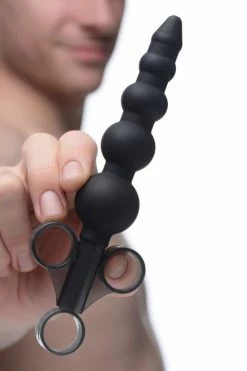 Master Series 7.5" Silicone Beaded Lubricant Launcher 8 Master Series 7.5" Silicone Beaded Lubricant Launcher -Basics Emporium large 4 9