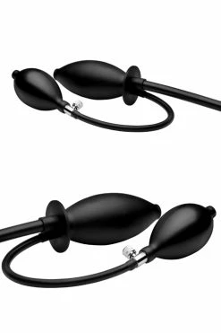 Mistress by Isabella Sinclaire 4.5" Inflatable Butt Plug with Enema Attachment -Basics Emporium large 5 1